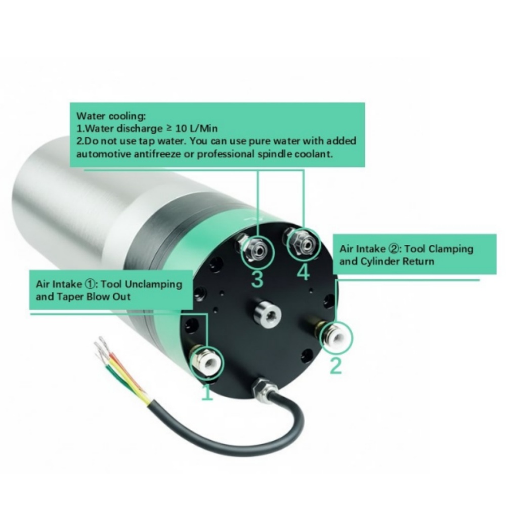 3.0kW - 3.5kW ATC Spindle Motor gallery reference