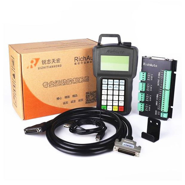 Select a RichAuto DSP controller from the machine application first