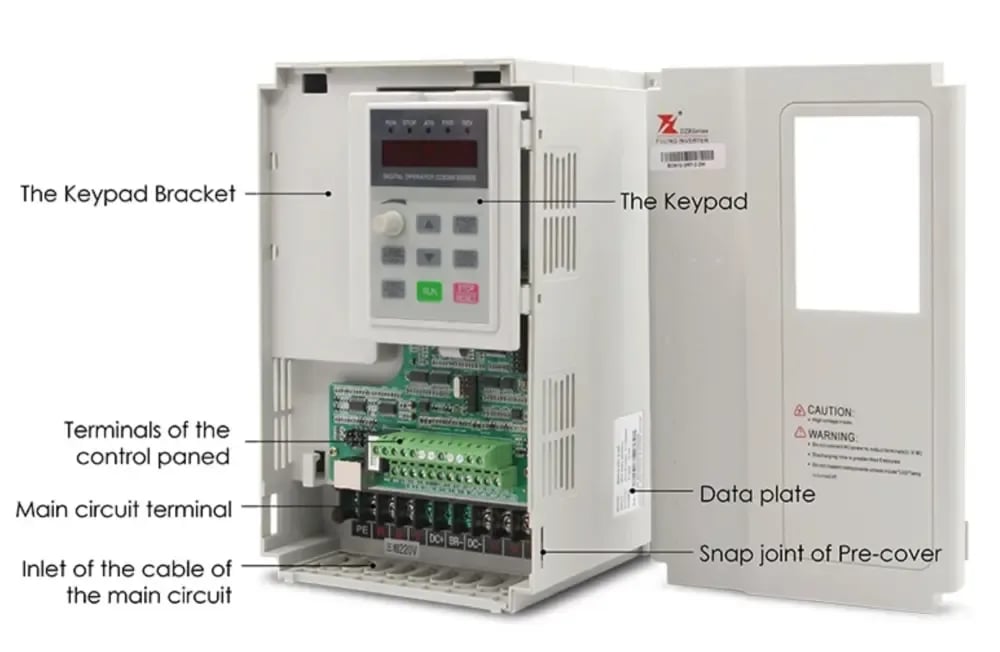 Fuling BD600 VFD Inverter for CNC Spindle Motors gallery reference